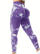 Women's Tie-Dye Stretch Fitness Yoga Pants
