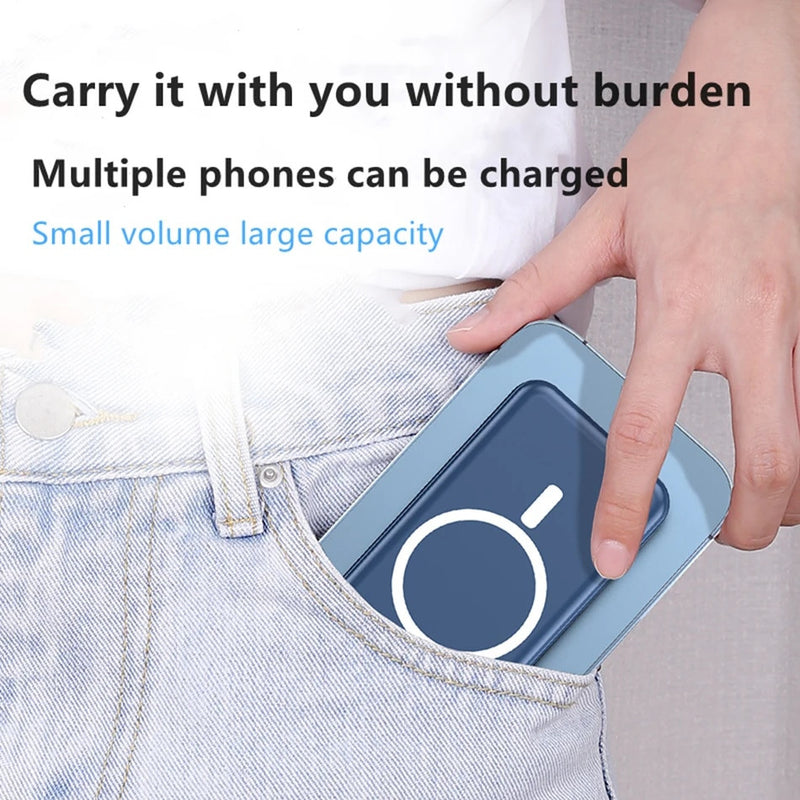 Wireless Portable 4 in 1 Magnetic Power Bank