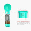 Portable Cat Dog Water Bottle Food Feeder