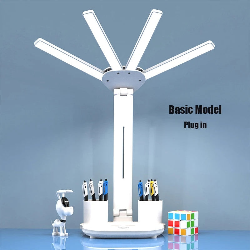 3in1 Multifunction LED 4-Headed Folding Lamp