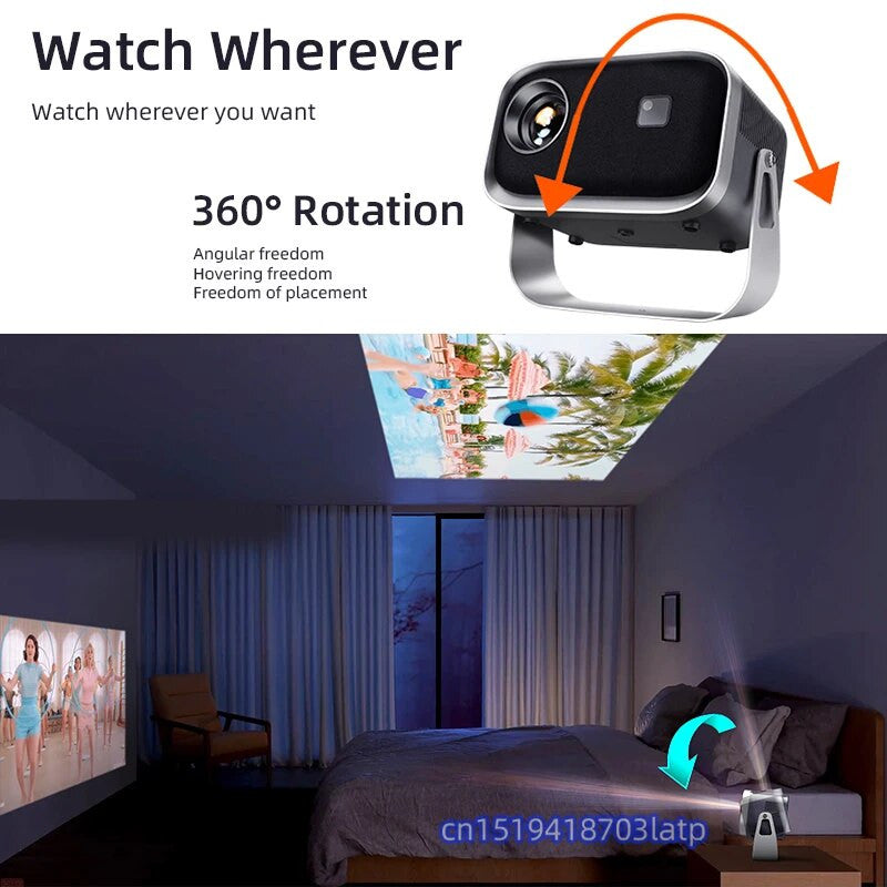 Aun A003 Mini WIFI Portable Home Projector