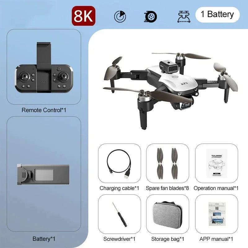 Pro S2S 8K 5G GPS Aerial Dual-Camera Drone