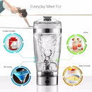 600ml Electric USB Protein Shake Stirrer  Bottle