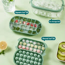 Molded Flexible Ice Cube, Ball Freezer Maker