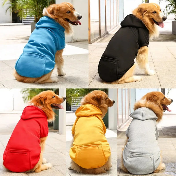 Pet Dog Winter Warm Hoodies Outfit