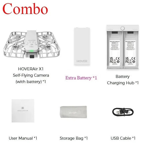 HOVER Air X1 Flying Intelligent Automatic Cam