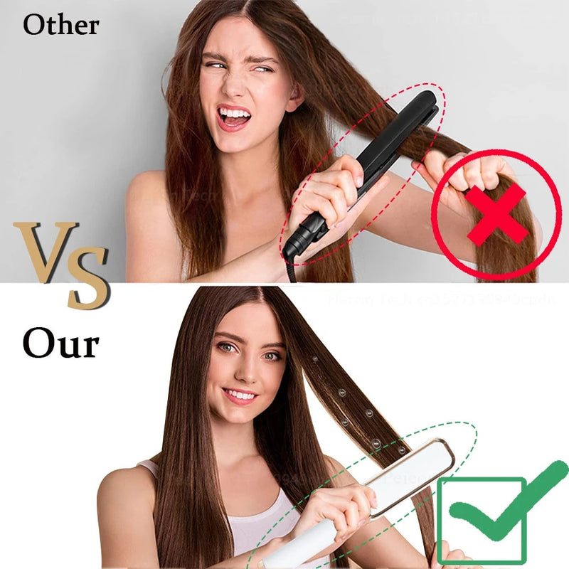 3 in 1 Heating Comb Hair Straightener Electric Brush