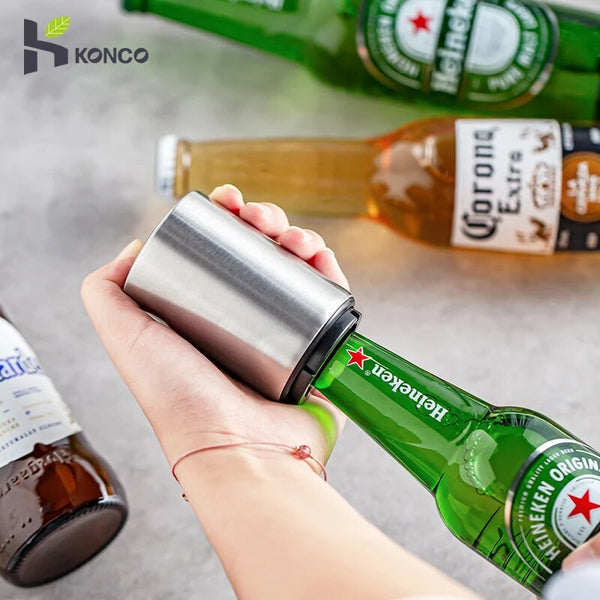 Automatic Stainless Steel Beer Bottle Opener