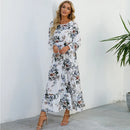 Spring Summer Women Maxi Casual Dress