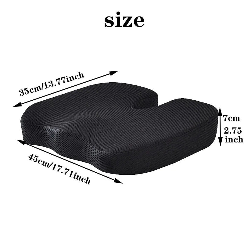 Memory Foam U-seat Massage Chair Cushion