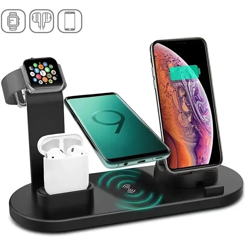 5 In 1 Wireless Charger Dock Station For iPhone