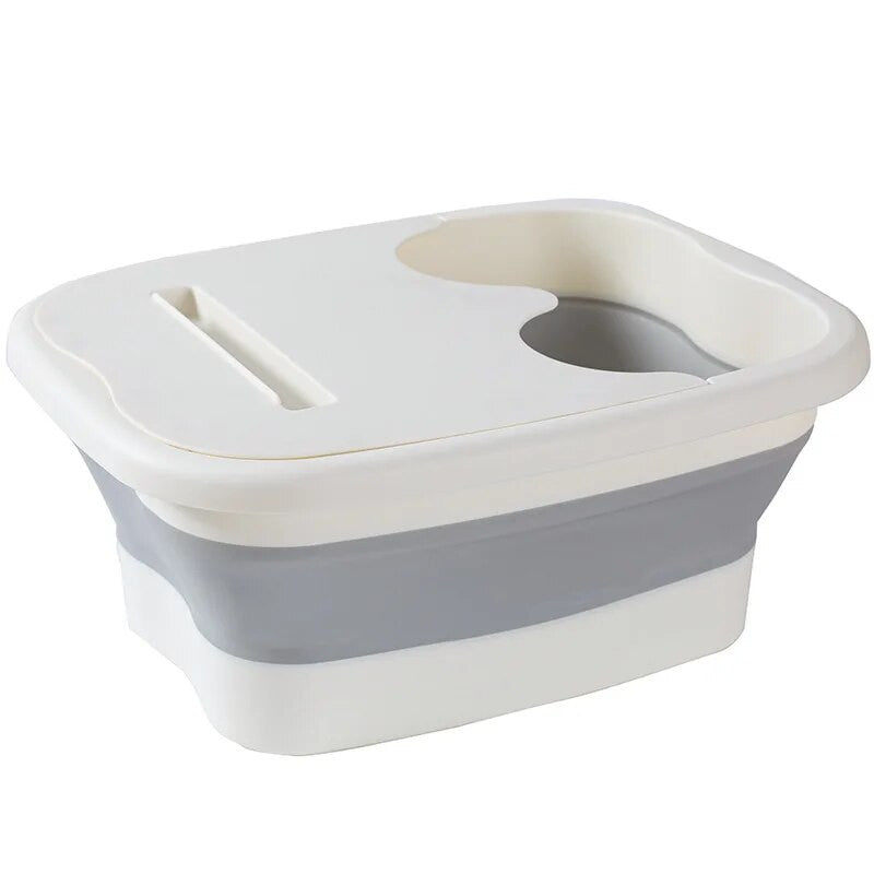 Foldable Footbath Soaking Massage Bucket