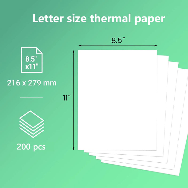 Mini Phomemo M08F Inkless Thermal Error Printer