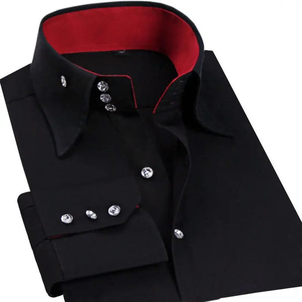 Men's Casual Long Sleeve Korean Trends Shirt