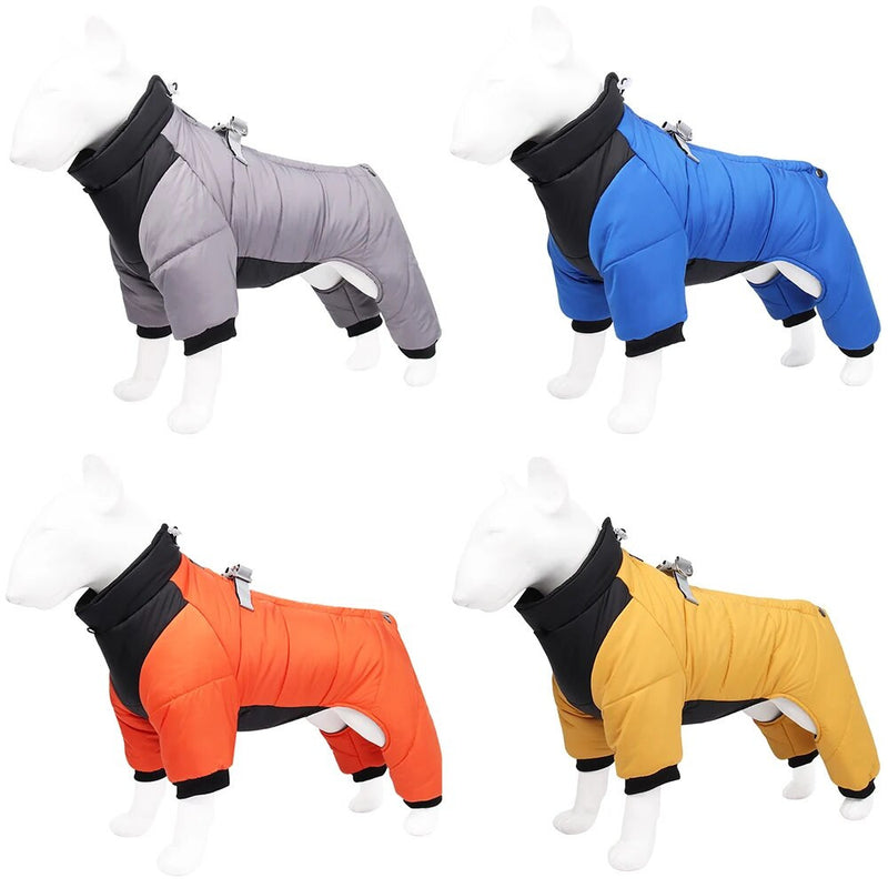 Winter Warm Dog Jacket Reflective Coat