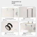 Rolling Password Traveling Suitcase Luggage