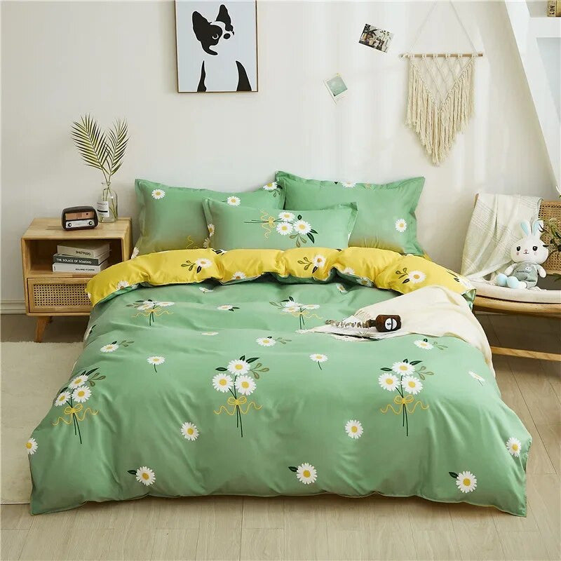 Cartoon Print Double-sided Comforter