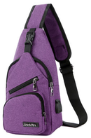 𝐌𝐮𝐥𝐭𝐢-𝐟𝐮𝐧𝐜𝐭𝐢𝐨𝐧𝐚𝐥 𝐒𝐡𝐨𝐮𝐥𝐝𝐞𝐫 𝐁𝐚𝐠 𝐖𝐢𝐭𝐡 𝐔𝐒𝐁 𝐂𝐡𝐚𝐫