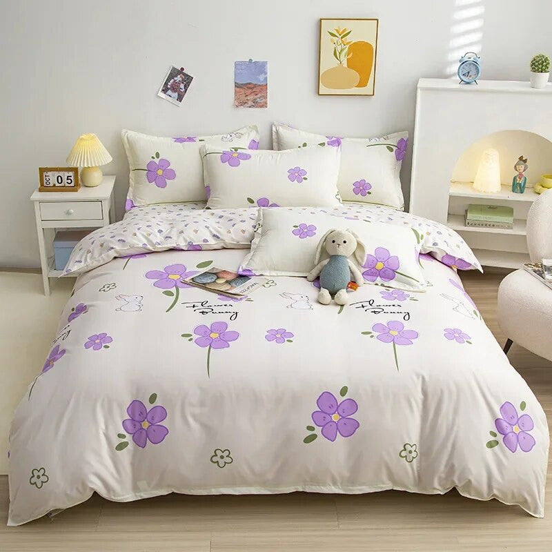 Cartoon Print Double-sided Comforter