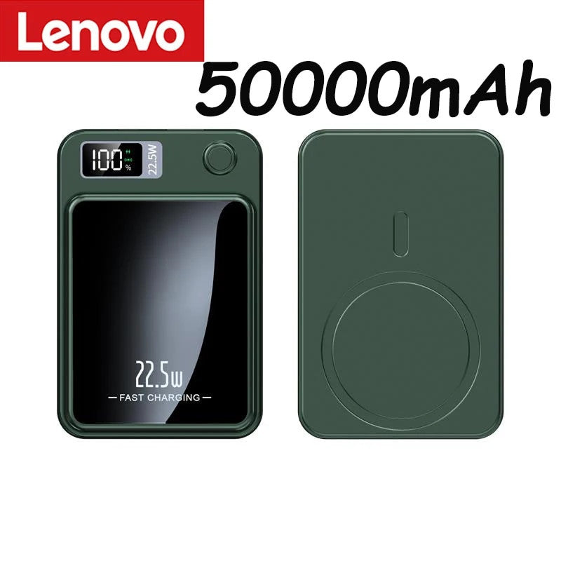 Portable Lenovo 30000mAh Fast Charge Power Bank