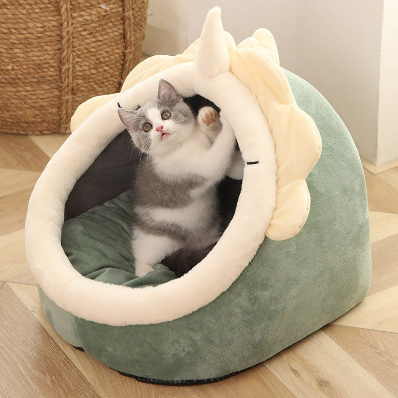 Cats Small Tent Cave Self-Warming Bed