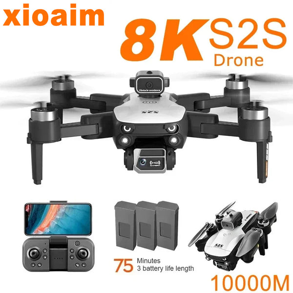 Pro S2S 8K 5G GPS Aerial Dual-Camera Drone