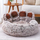 Dog Cat Pet Sofa Paw Shape Bed