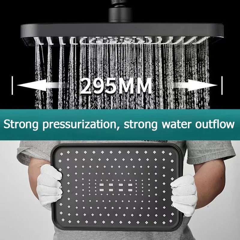 12in High Pressure Spray Rain Shower Head