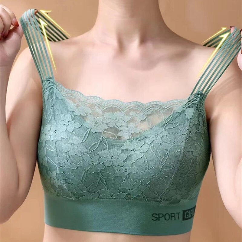 Women's Sexy Lace Seamless Large Bra