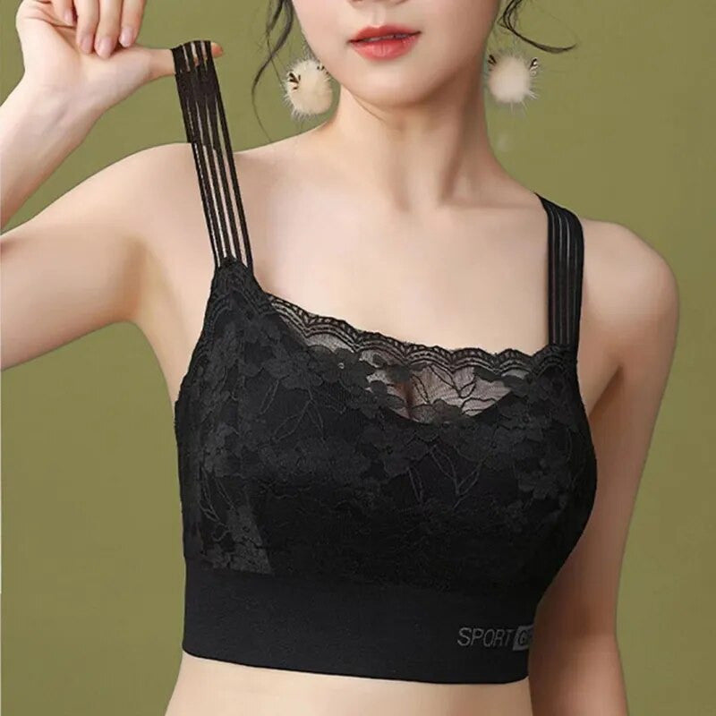 Women's Sexy Lace Seamless Large Bra