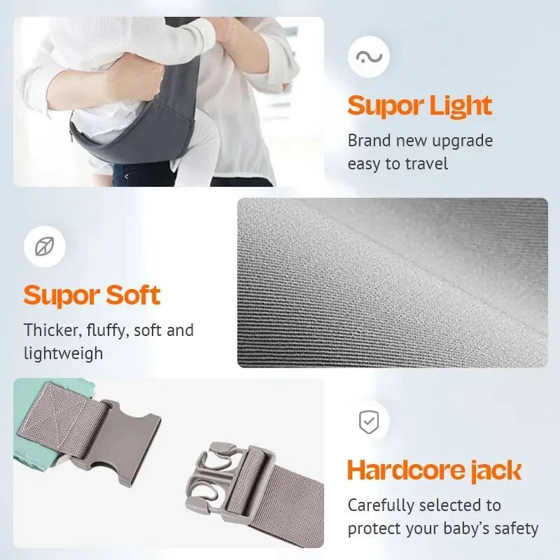 Infant Carrying Waist Stool Strap Adjustable Bag