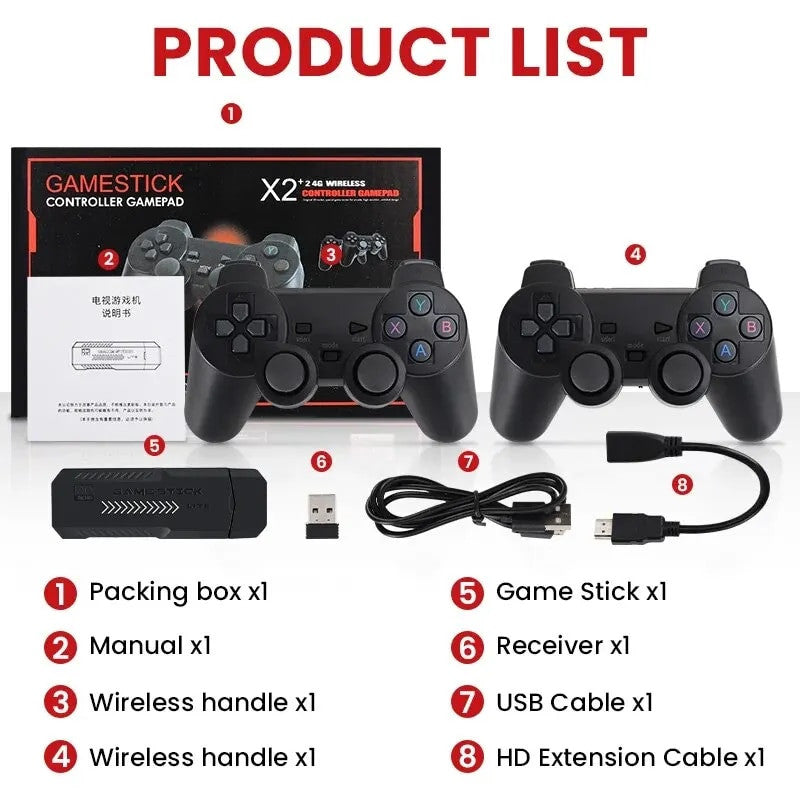 X2 Plus 256G 50000 Game GD10 Pro 4K Game Console