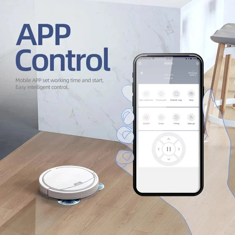 Wireless Smart Robot Vacuum Cleaner