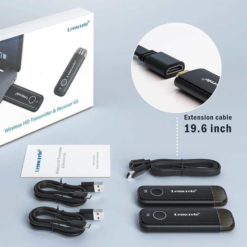 Lemorele Wireless HDMI Transmitter Receiver