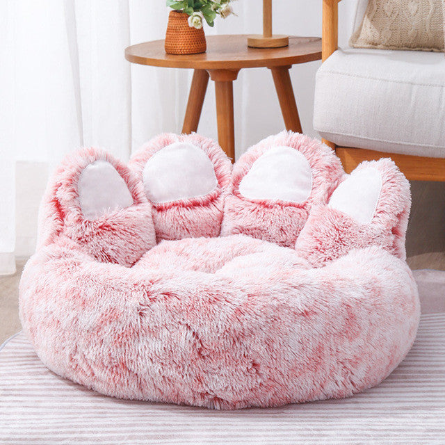 Dog Cat Pet Sofa Paw Shape Bed