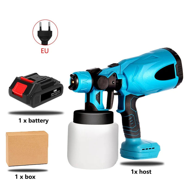 800ML High Power Cordless Electric Spray Gun