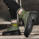 CYYTL Men's Canvas Winter Boots