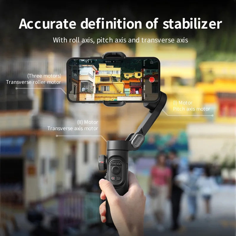 AOCHUAN 3-Axis Handheld Gimbal Smartphone Stabilizer