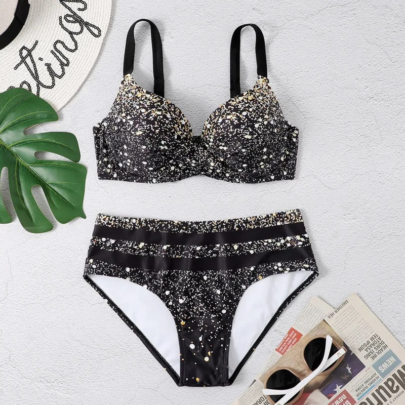 Women's Summer High Waist Swimwear Set