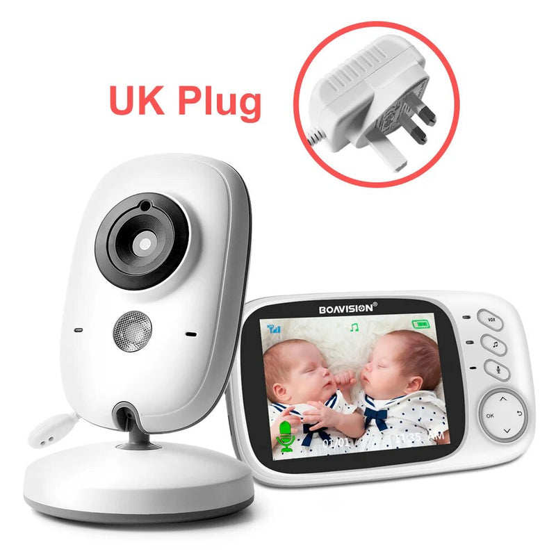 Wireless Baby Video Monitor With 3.2in LCD