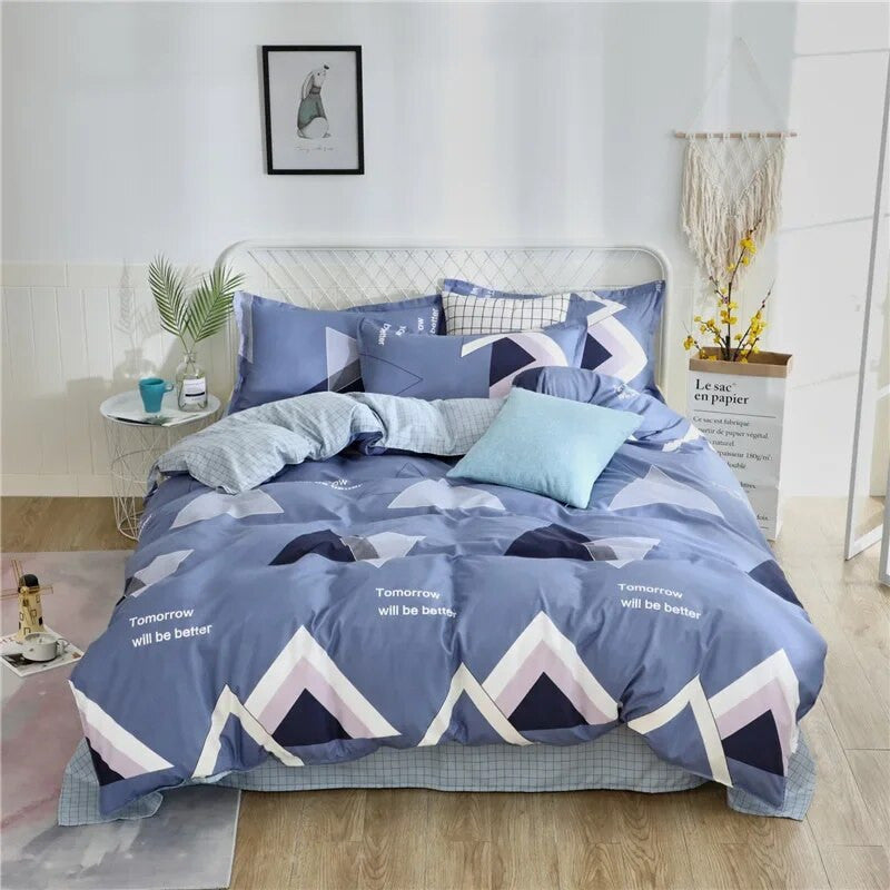 Cartoon Print Double-sided Comforter