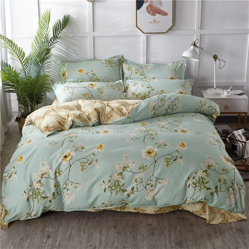 Cartoon Print Double-sided Comforter