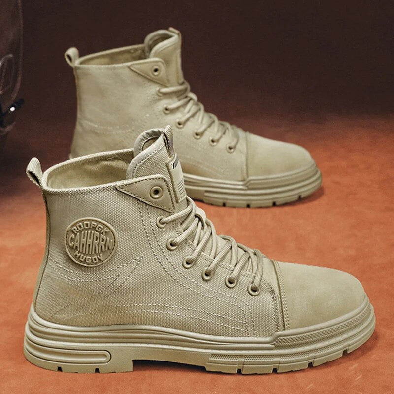 CYYTL Men's Canvas Winter Boots