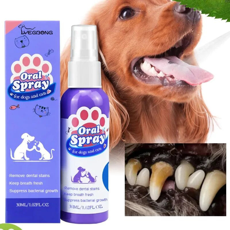 Pet Oral Care Teeth Cleaning Spray
