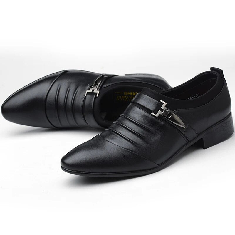 Classic Men's Slip on Dress Shoes