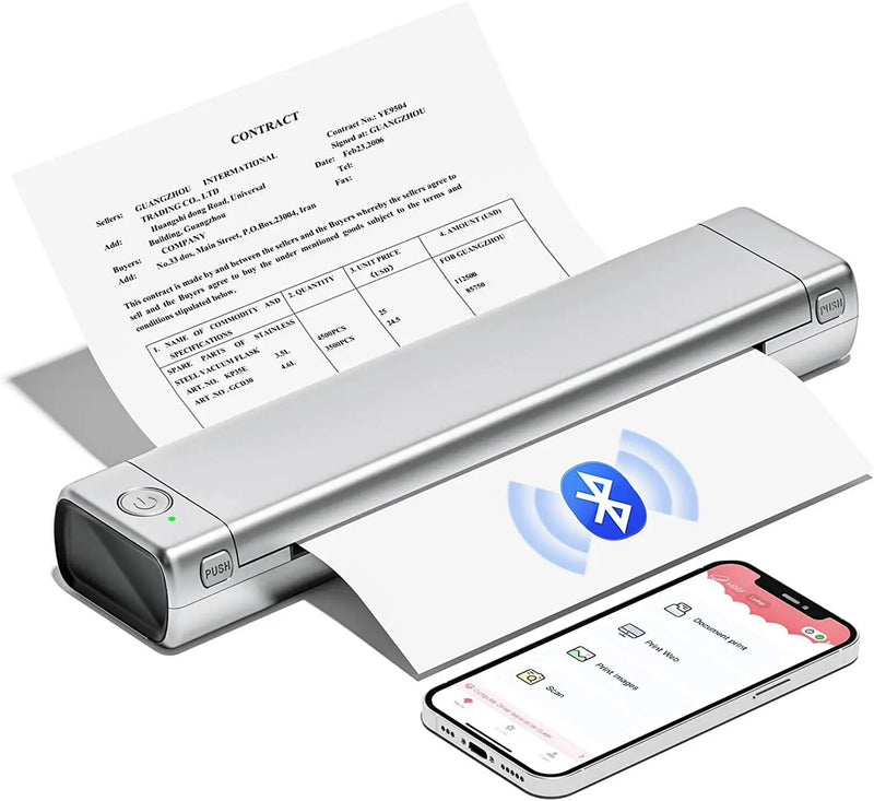 Mini Phomemo M08F Inkless Thermal Error Printer