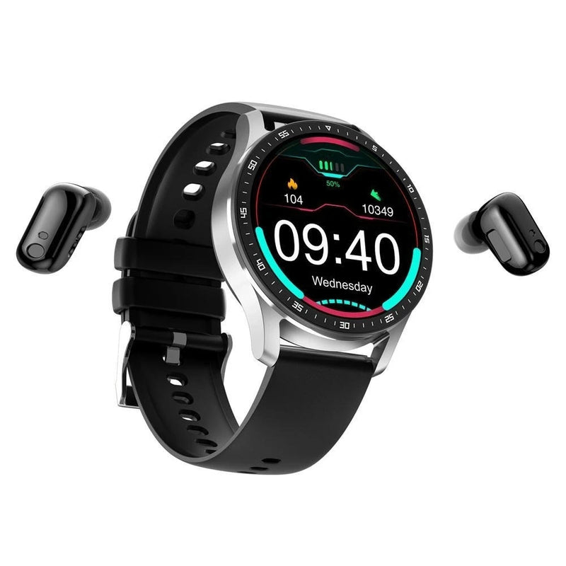 HX7 2 in 1 Bluetooth Earbuds Smart Watch