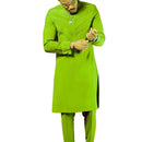Men's Dashiki Long Clothes Shirt Trouser Set