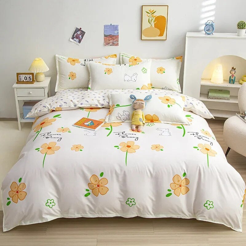 Cartoon Print Double-sided Comforter