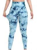 Women's Tie-Dye Stretch Fitness Yoga Pants